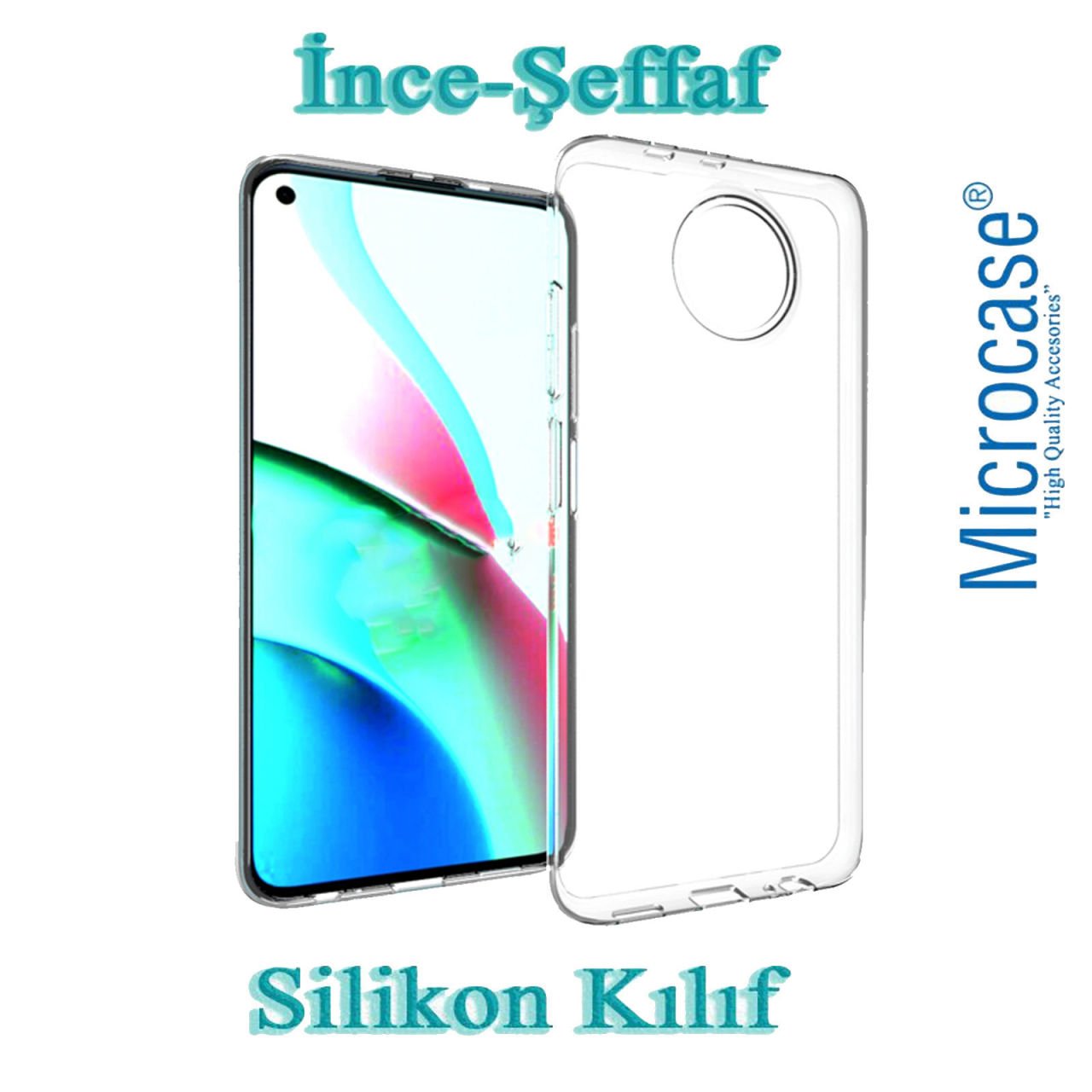 Microcase Xiaomi Redmi Note 9T İnce 0.2 mm Soft Silikon Kılıf