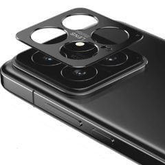 Microcase Xiaomi 14 Global Kamera Lens Koruma Halkası - Kapalı Tasarım Siyah AL3401