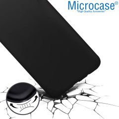 Microcase Xiaomi Redmi Note 10S Matte Serisi Silikon TPU Kılıf - Siyah