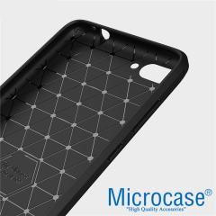 Asus Zenfone 4 Max ZC520KL Brushed Carbon Fiber Silikon TPU Kılıf