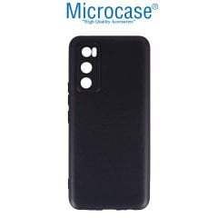 Microcase Vivo Y70 Matte Serisi Silikon TPU Kılıf - Siyah