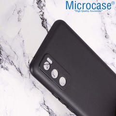 Microcase Vivo Y70 Matte Serisi Silikon TPU Kılıf - Siyah