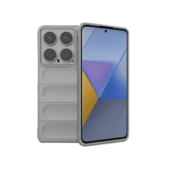 Microcase Xiaomi 14 Global Miami Serisi Darbeye Dayanıklı Silikon Kılıf - AL3420