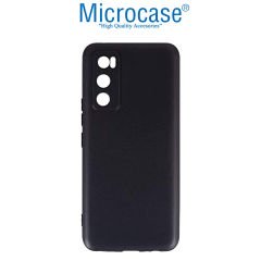 Microcase Vivo V20 SE Matte Serisi Silikon TPU Kılıf - Siyah