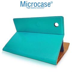 Microcase Lenovo M10 FHD Plus 10.3 TB-X606 Sleeve Serisi Mıknatıs Kapaklı Standlı Kılıf - Turkuaz