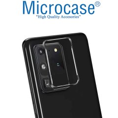 Samsung Galaxy S20 Plus Kamera Lens Halkası Açık Tasarım - Siyah