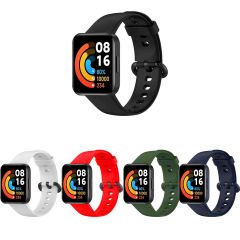 Microcase Xiaomi Redmi Watch 2 Lite için Silikon Kordon Kayış - KY39