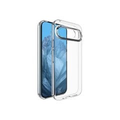 Microcase Google Pixel 9 Pro XL ile Uyumlu  Slim Serisi Soft TPU Silikon Kılıf - Şeffaf AL3324