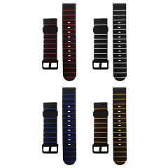 Microcase Huawei Watch GT 2e 22 mm Akıllı Saatler için Çizgi Desenli Silikon Kordon Kayış-KY69