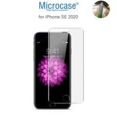 Microcase iPhone SE 2020 Full Ön Kaplama TPU Soft Koruma Filmi