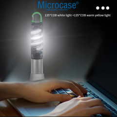 Microcase Çok Fonksiyonlu El Feneri ve Kamp Lambası Atmosfer Işığı Kamp Feneri - AL5226