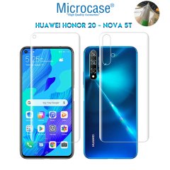 Microcase Huawei Honor 20 - Nova 5T Full Ön Arka Kaplama TPU Soft Koruma Filmi