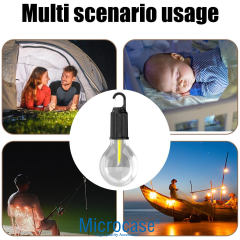 Microcase T03 Taşınabilir Şarjlı Outdoor Kamp Bahçe Lambası 10W Askılı Led Işık - AL5229