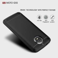 Motorola MOTO G5S Brushed Carbon Silikon Kılıf