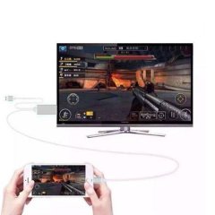 iPhone iPad HDMI + USB Görüntü Aktarım Data Kablo