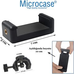 Microcase Tripod Masa Bisiklet Motosiklet Scooter Gidon Tutucu + Telefon Başlık - AL3484