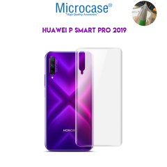 Microcase Huawei P Smart Pro 2019 Full Arka Kaplama TPU Soft Koruma Filmi