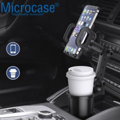Microcase Araç İçi Bardaklıktan Monte 2in1 Bardak ve Telefon Tutucu 30 cm - AL3488