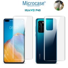 Microcase Huawei P40 Full Ön Arka Kaplama TPU Soft Koruma Filmi
