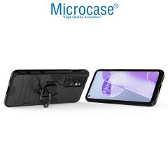 Microcase OnePlus 9RT 5G Batman Yüzüklü Armor Kılıf - Siyah