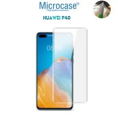 Microcase Huawei P40 Full Ön Kaplama TPU Soft Koruma Filmi