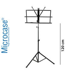 Microcase Şef Tipi Katlanabilir Müzik Nota Sehpası (Kılıflı) - AL3491