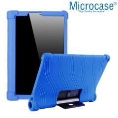 Microcase Lenovo Yoga Smart TAB TB-X705F Silikon Kılıf - Koyu Mavi