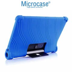 Microcase Lenovo Yoga Smart TAB TB-X705F Silikon Kılıf - Koyu Mavi