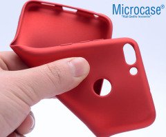 Huawei P Smart Premium Matte Silikon Kılıf + Tempered Glass Cam