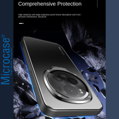 Microcase Honor Magic 6 Pro ROME Serisi Kamera Koruma ve Standlı Kılıf AL4968