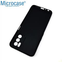 Microcase Oppo A16 Elektrocase Serisi Silikon Kılıf - Siyah