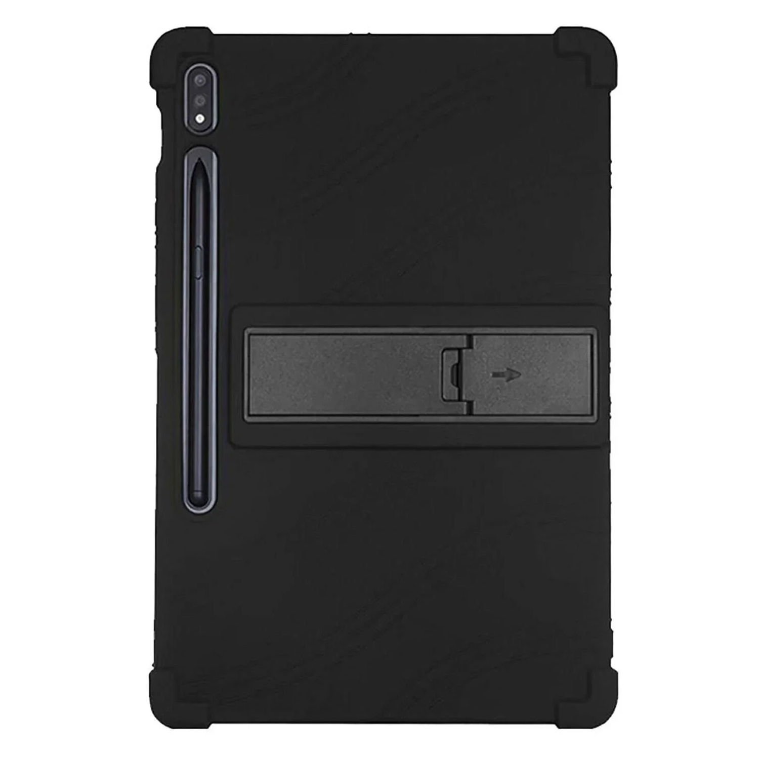 Microcase Samsung Galaxy Tab S9 FE Plus x610 12.4 inch Tablet için Standlı Silikon Kılıf - AL4363