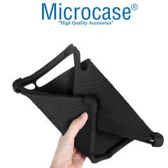 Microcase Samsung Galaxy Tab S9 FE Plus x610 12.4 inch Tablet için Standlı Silikon Kılıf - AL4363