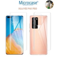 Microcase Huawei P40 Pro Full Ön Arka Kaplama TPU Soft Koruma Filmi