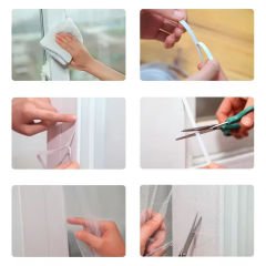 Microcase Mutfak Balkon Dış Kapılar İçin Yapışkanlı Sineklik 125x75cm AL4518