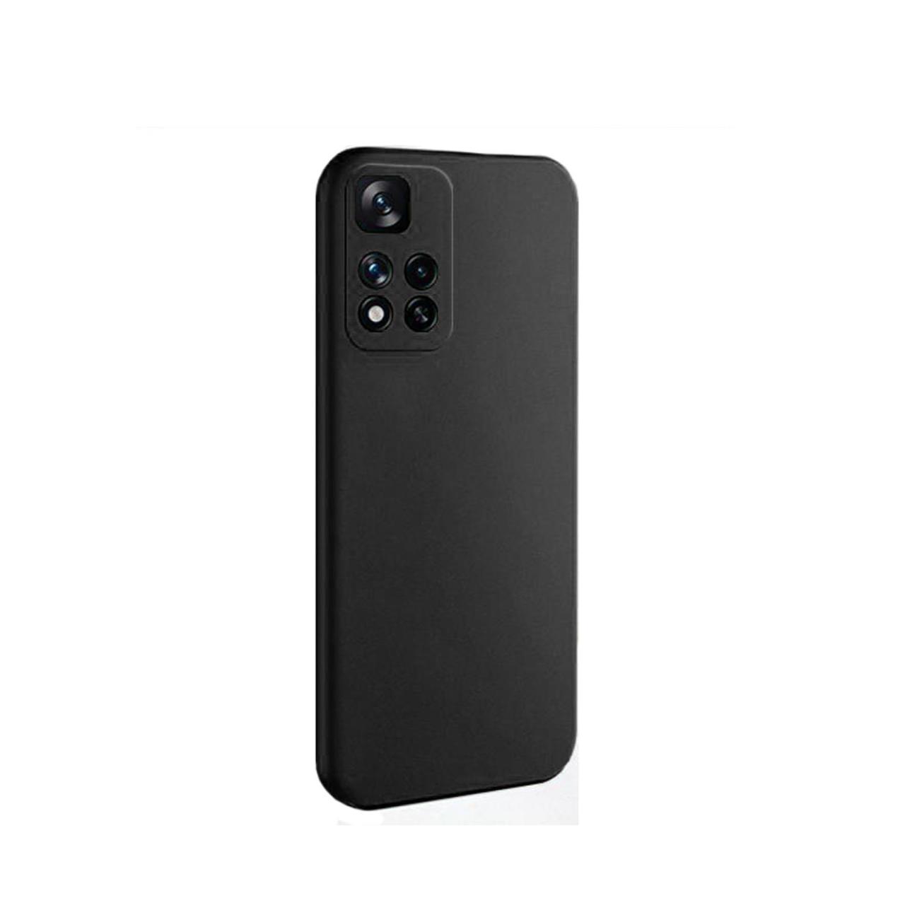 Microcase Xiaomi Redmi Note 11 Pro Elektrocase Serisi Silikon Kılıf - Siyah