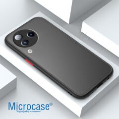 Microcase Xiaomi Civi 3 London Serisi Darbeye Dayanıklı Kılıf - Siyah AL3415