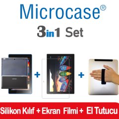 Lenovo TB3-X70F 16GB 10.1 Silikon Kılıf + Film + El Tutucu