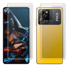 Microcase Xiaomi Poco X5 Pro 5G Full Ön Arka Kaplama Koruma Filmi - AL3279