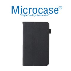 Huawei Matepad T8 8 inch Standlı Deri Kılıf Book Case Siyah