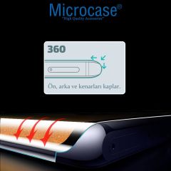 Microcase Samsung S24 Ultra Ön Arka Yan Koruma Full Body Film - FL360