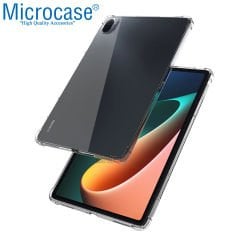 Microcase Xiaomi Pad 5 11 inch Anti Shock Series Silikon Tpu Soft Kılıf - Şeffaf