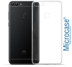 Huawei P Smart Ultra İnce 0.2 mm Soft Silikon Kılıf +Tempered Cam