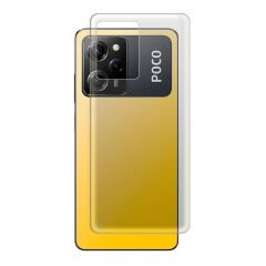 Microcase Xiaomi Poco X5 Pro 5G Full Arka Kaplama Koruma Filmi - AL3281