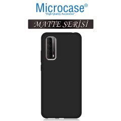 Microcase Huawei P Smart 2021 Matte Serisi Silikon TPU Kılıf - Siyah