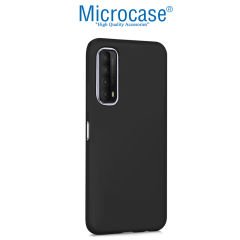 Microcase Huawei P Smart 2021 Matte Serisi Silikon TPU Kılıf - Siyah