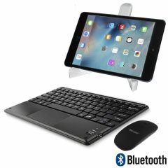 Microcase Samsung Tab S10 Ultra 14.6 inch Tablet için  Tablet Bluetooth Touchpad Klavye 28 cm (TR Sticker) + Mouse + Stand - AL2757