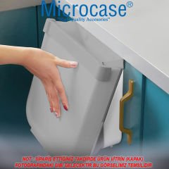 Microcase Katlanabilir Askılı Mutfak Tezgahaltı Dolap İç Dış Gizlenebilir Çöp Kovası AL4527