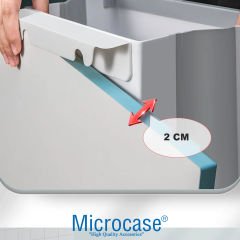 Microcase Katlanabilir Askılı Mutfak Tezgahaltı Dolap İç Dış Gizlenebilir Çöp Kovası AL4527