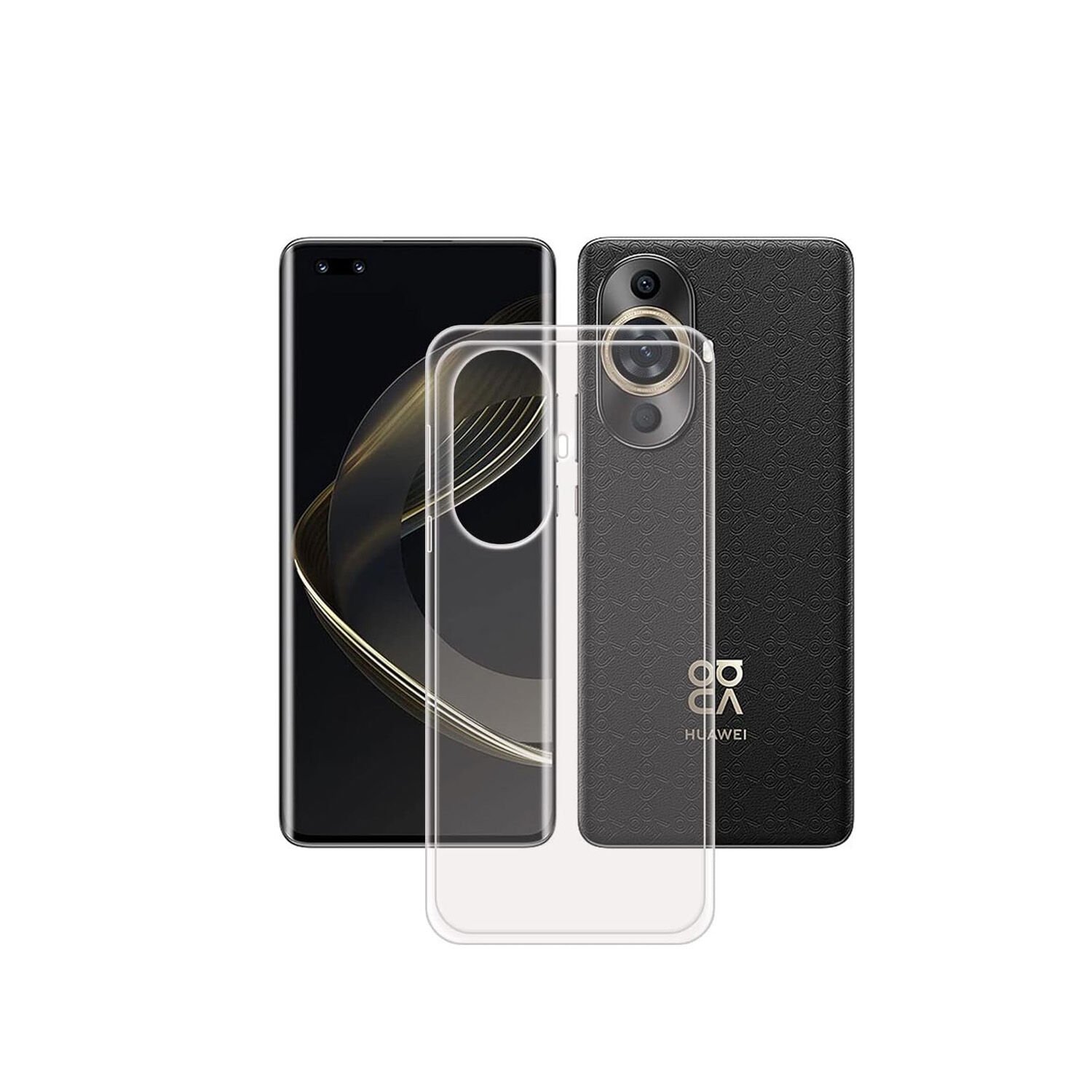 Microcase Huawei Nova 11 Slim Serisi Soft TPU Silikon Kılıf - Şeffaf AL3324